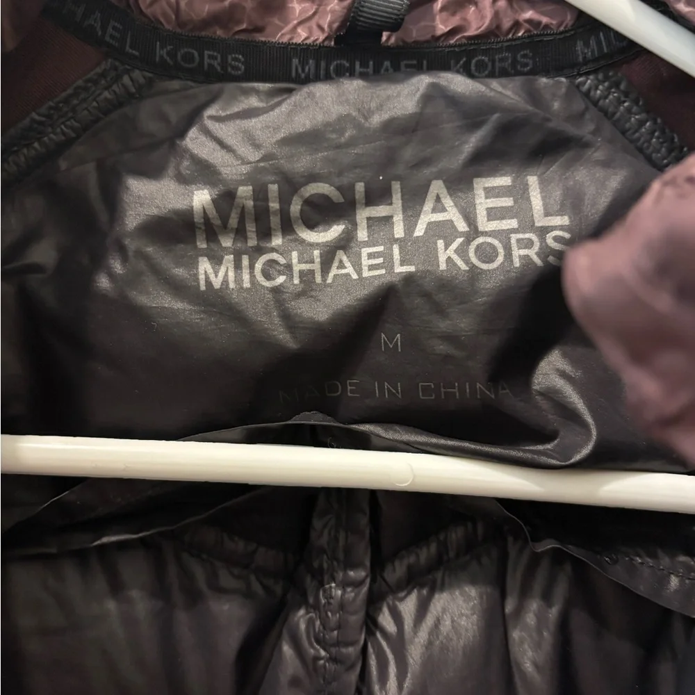 Michael Kors Women's Puffer Jacket -‎ Dark Burgundy